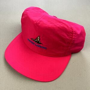Vintage Marsh Landing Country Club Hat Cap Strapback Pink Golf Links Duck 90s